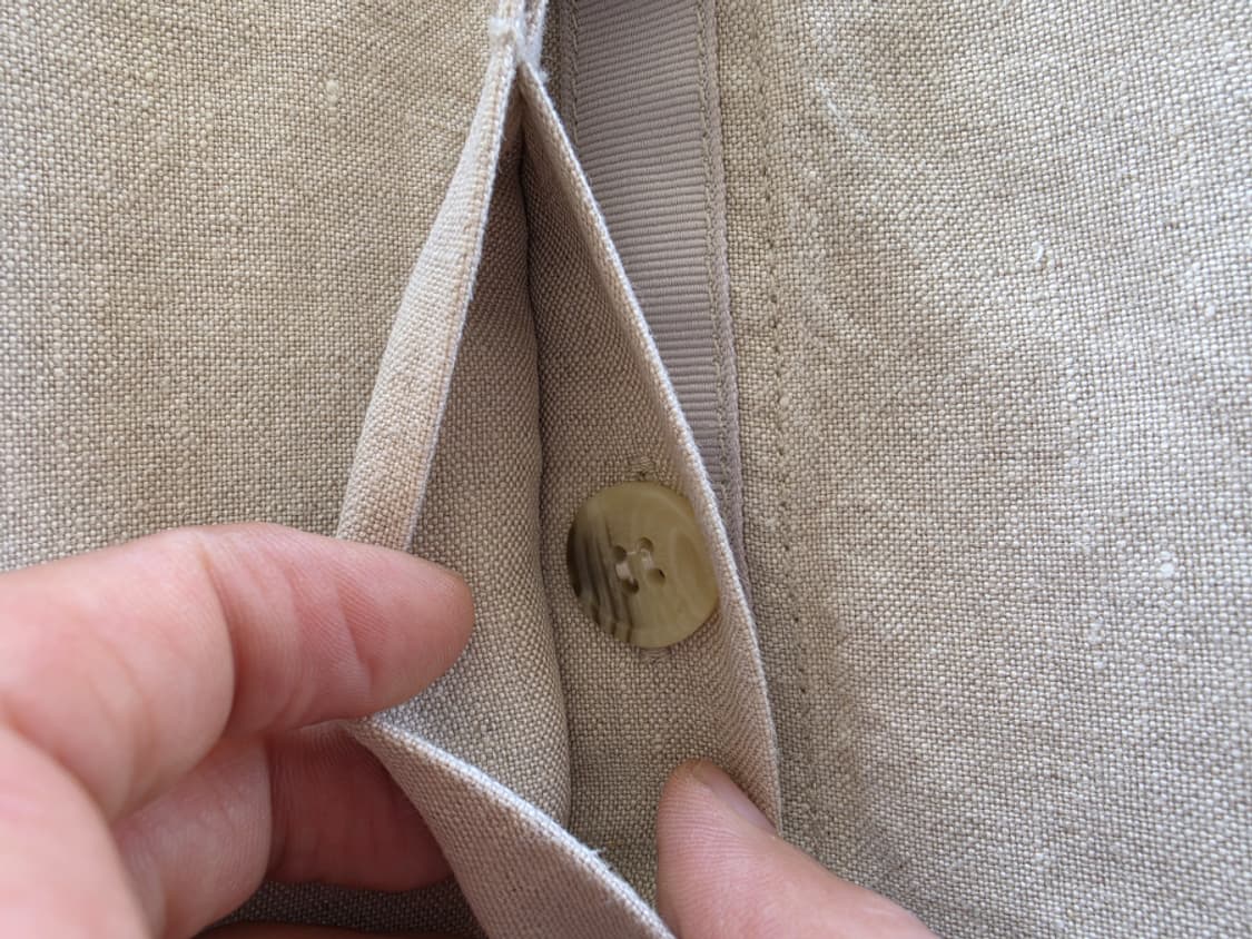 로라애슐리 셔츠형 리넨 자켓 상품이미지4