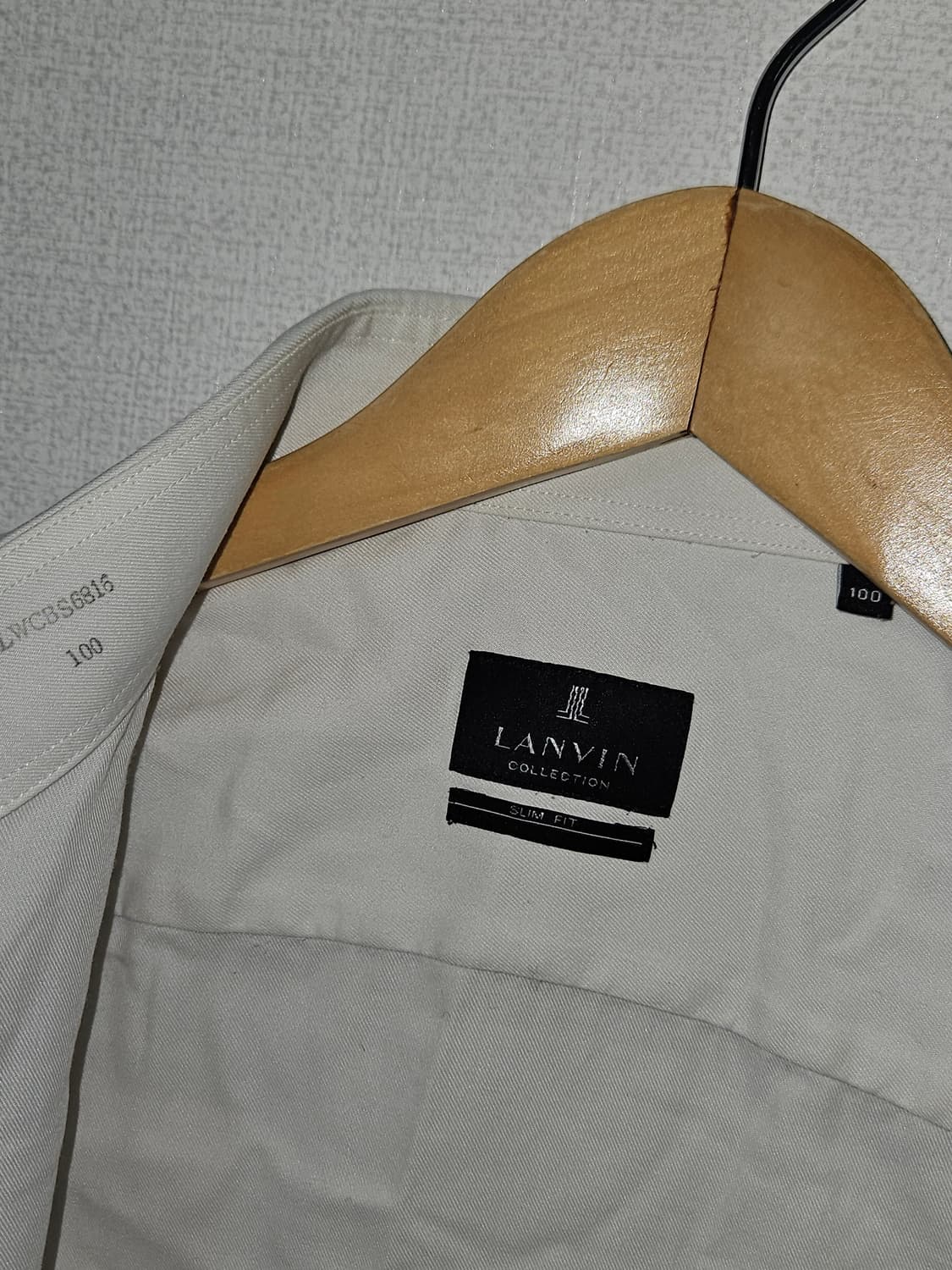 랑방 컬렉션 LANVIN 옴므 반팔셔츠 코튼 남성 100 슬림핏 상품이미지2