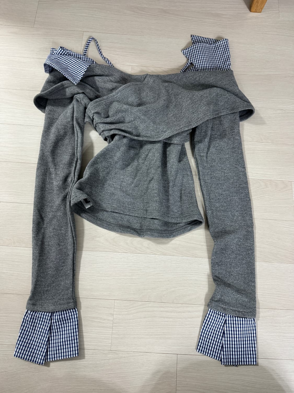 쫀쫀 슬림 레이어드 티 상품이미지2