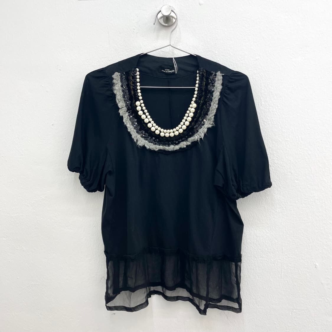 Comme des garcons coco pearl puff top 상품이미지1