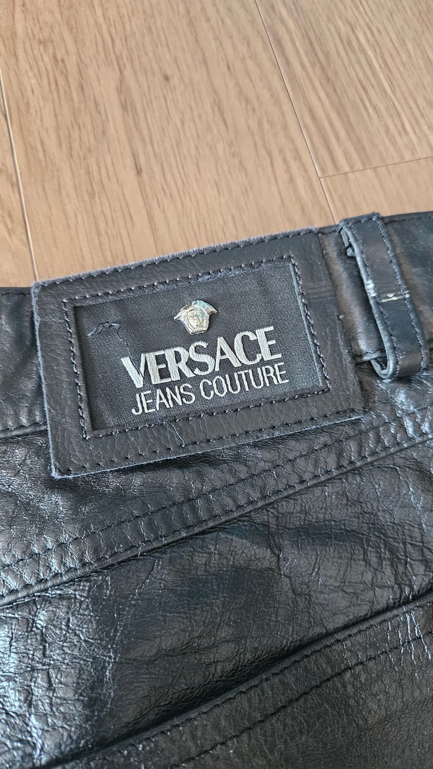 90s~00s Versace leather pants  상품이미지5