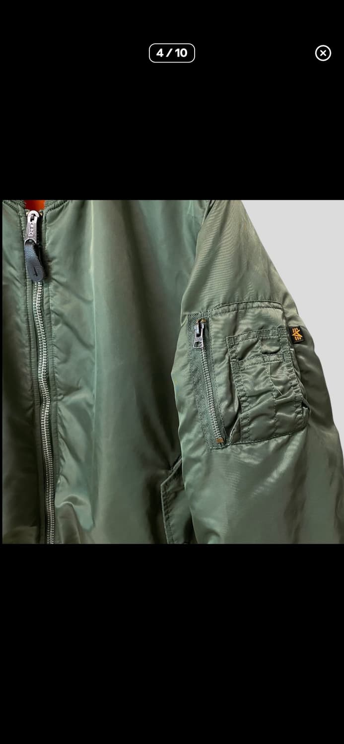 알파인더스트리 ma-1 (XL) 상품이미지4