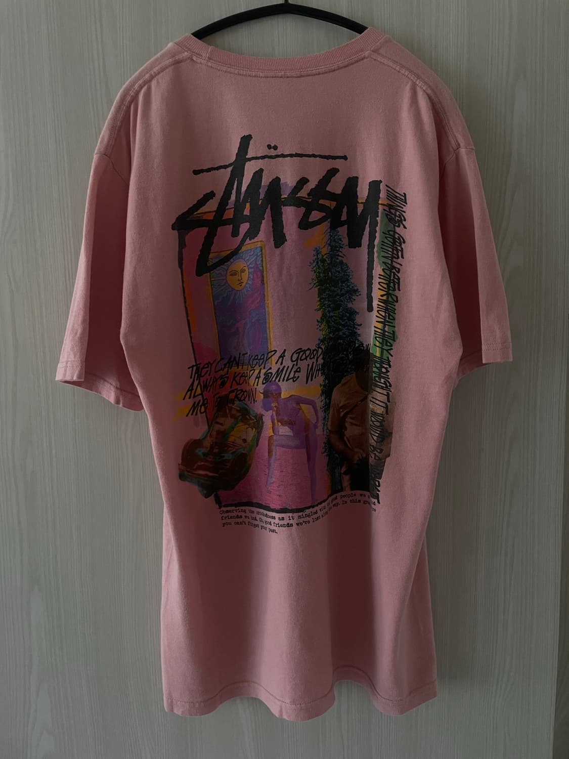 Stussy back printed tee M 상품이미지2