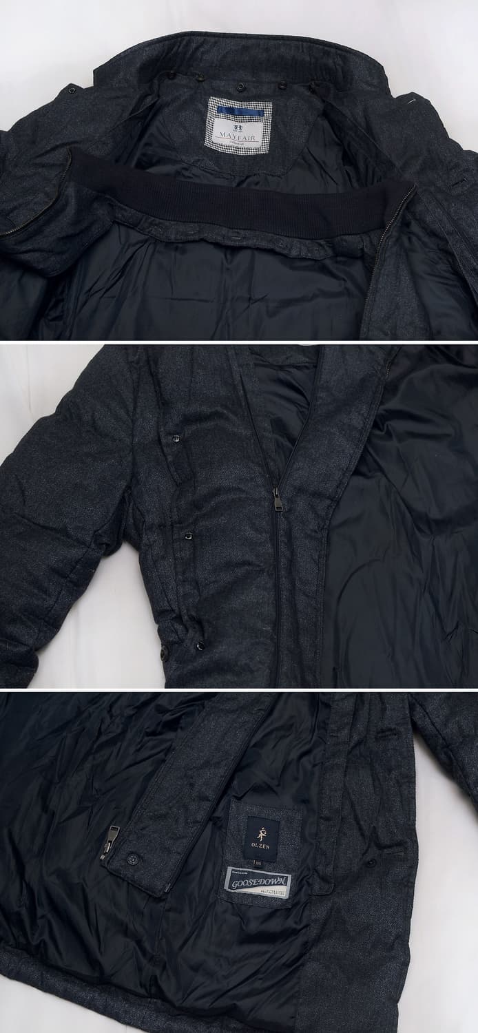 올젠 (Olzen) 메이페어 프리미엄 롱구스다운 패딩 (100-105) 상품이미지7