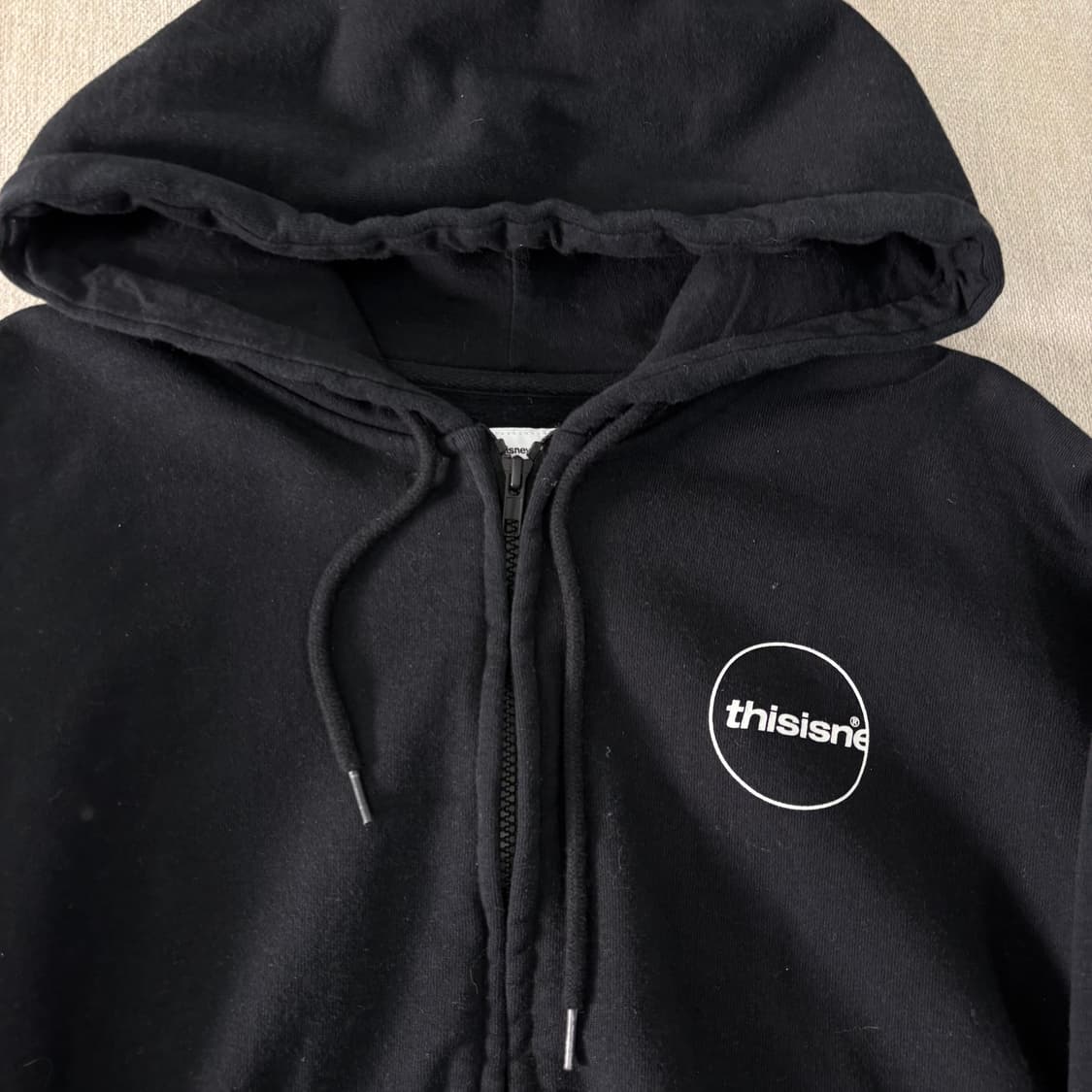 100 디스이즈네버댓 후드집업 상품이미지3