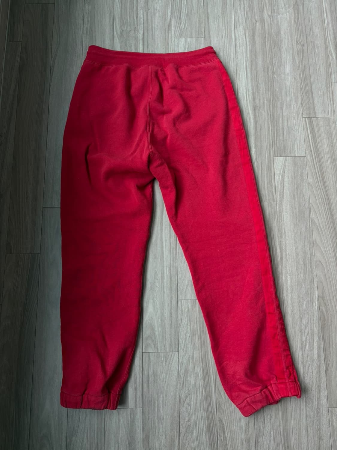 [2] UNUSED 언유즈드 스웻팬츠 레드 상품이미지3