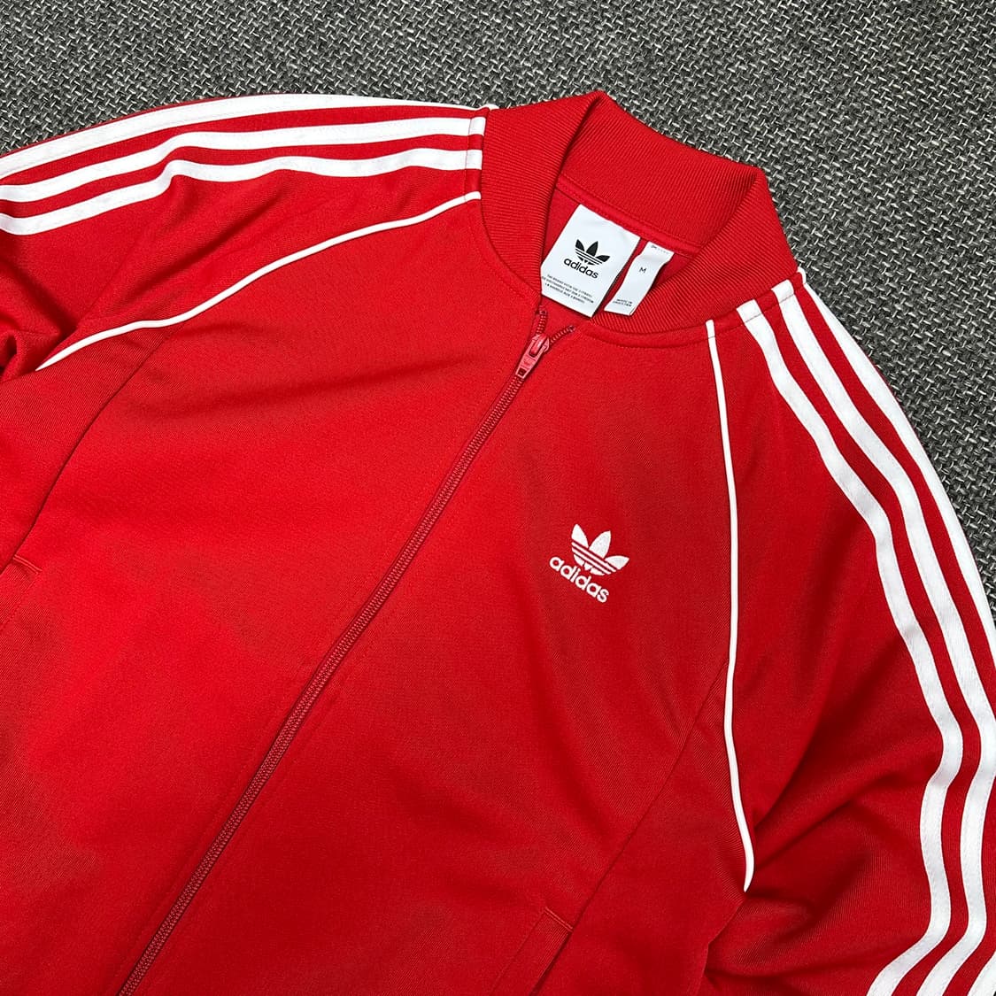 아디다스 신형 슈퍼스타 레드 빈티지 져지 M 상품이미지4