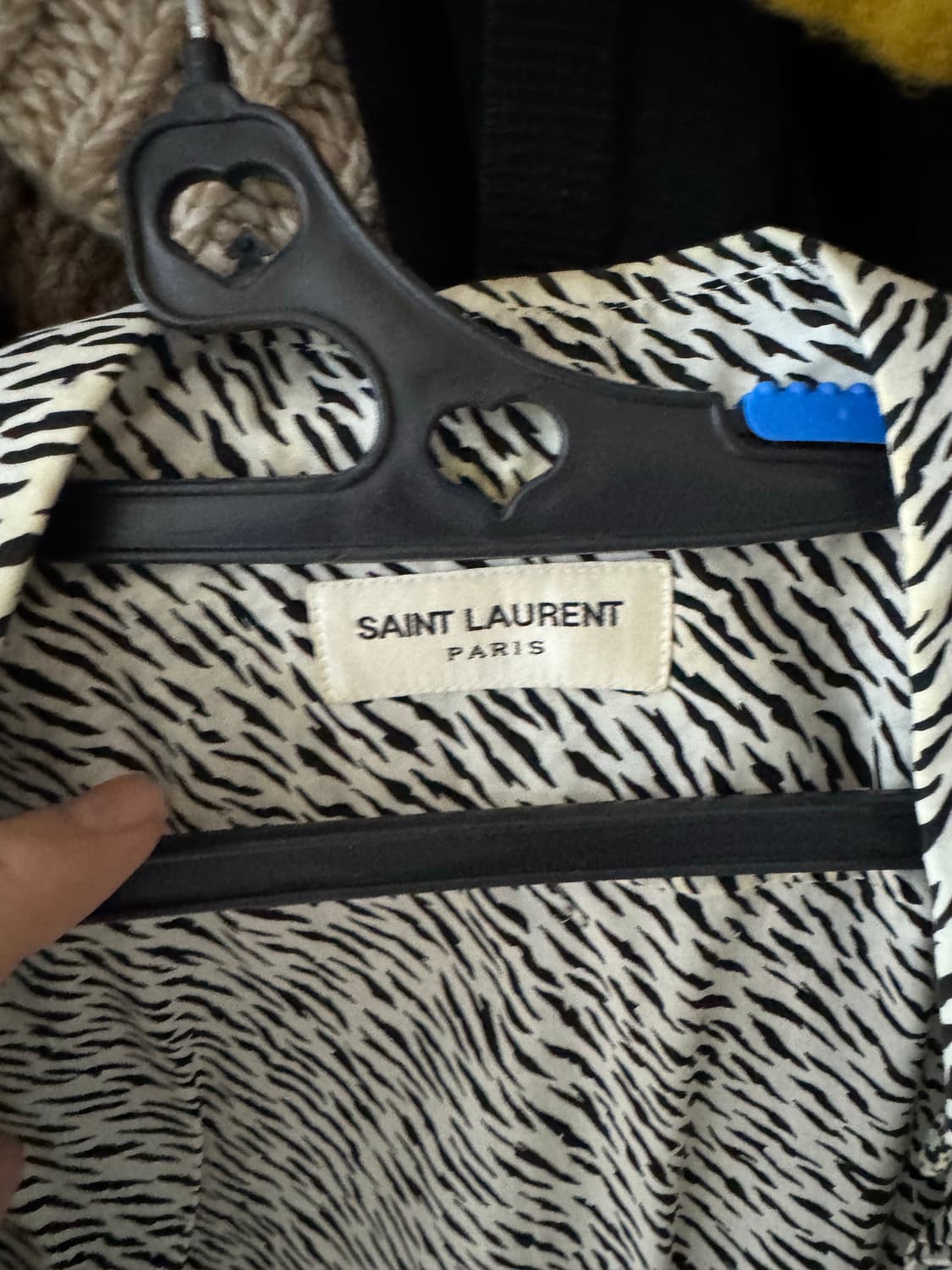 Saint Laurent 지브라 패턴 셔츠 상품이미지2