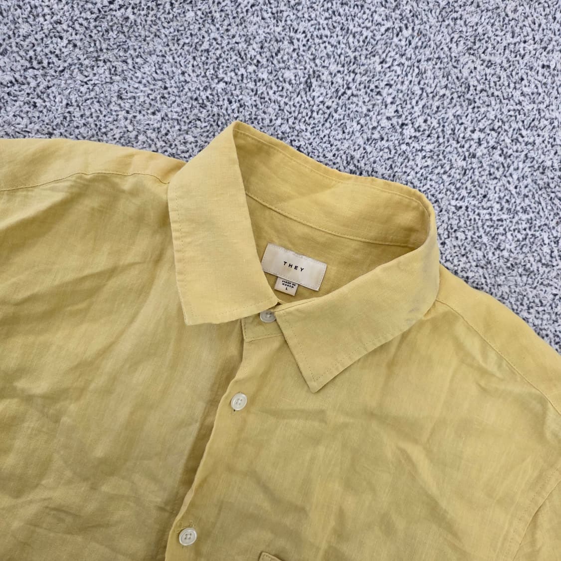 [L] 데이 린넨 셔츠 남방 0203J 상품이미지2