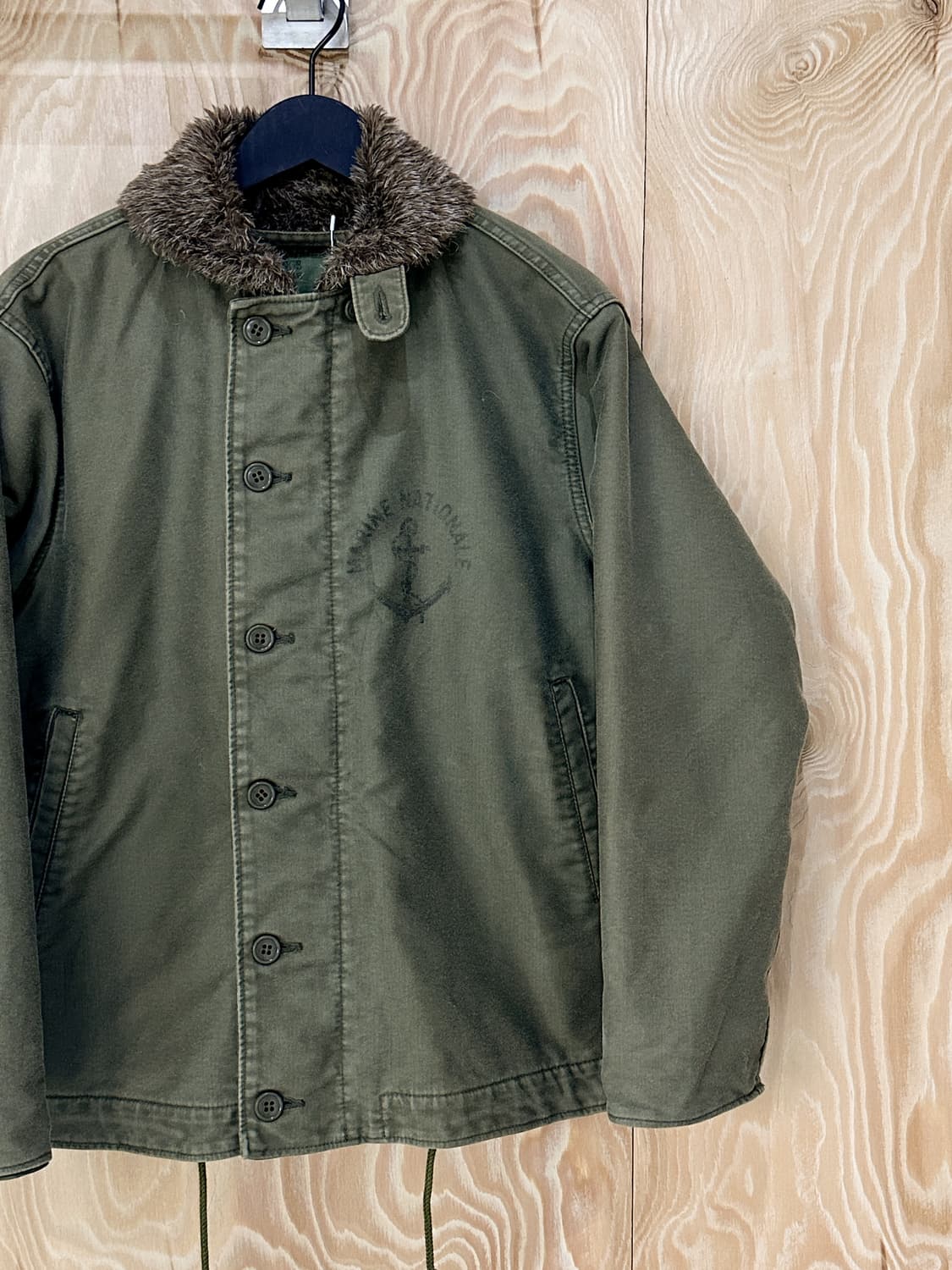 마린 내셔널드 프랑스 해군 N-1 덱 자켓 상품이미지5