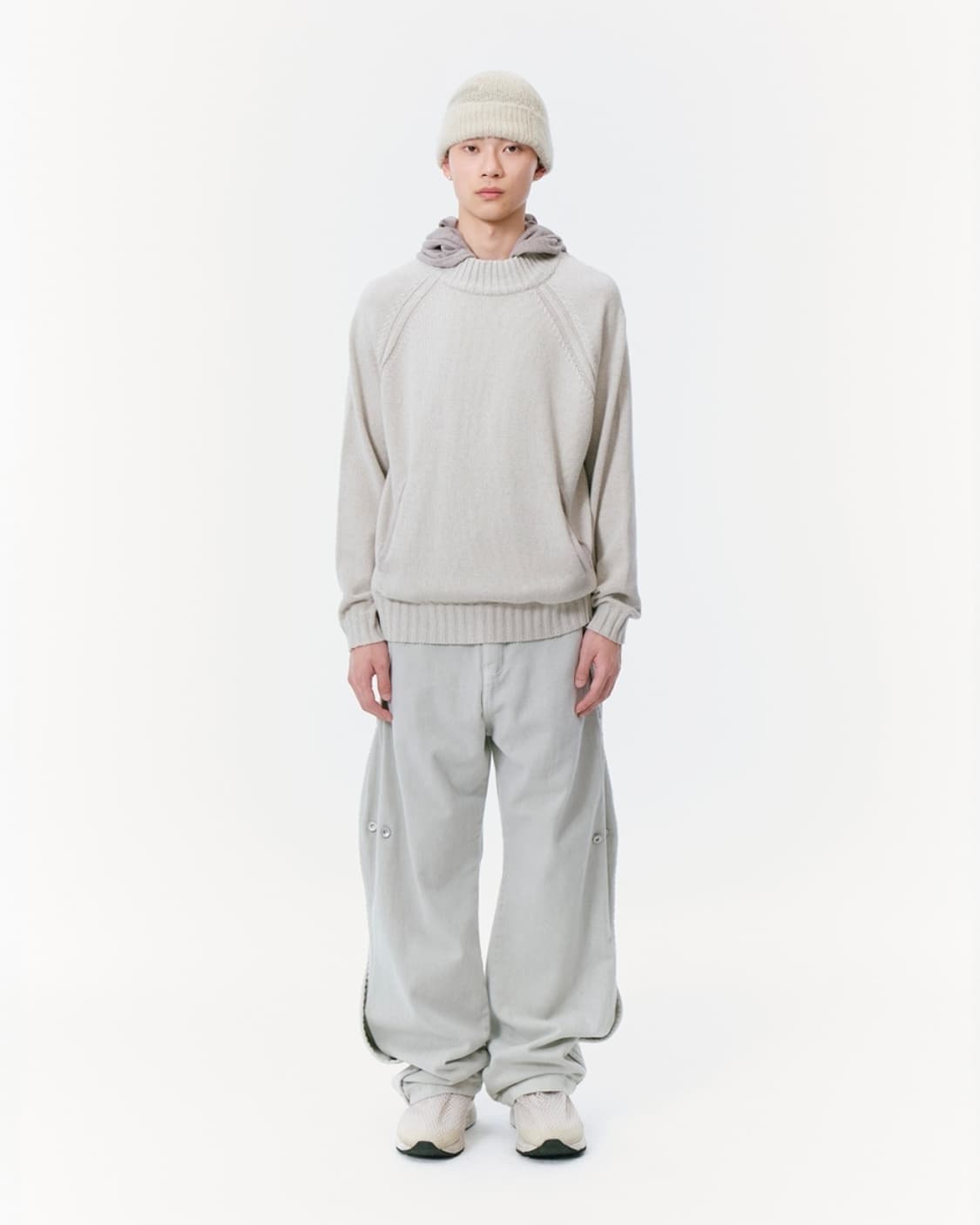  Cotton Wave Pants Grey 01 상품이미지3