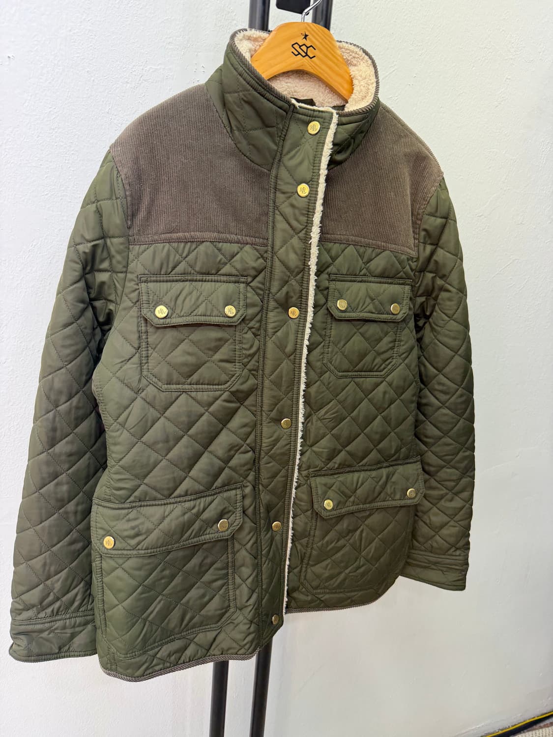 정품) 폴로랄프로렌 여성 퀼팅 자켓 S 상품이미지2