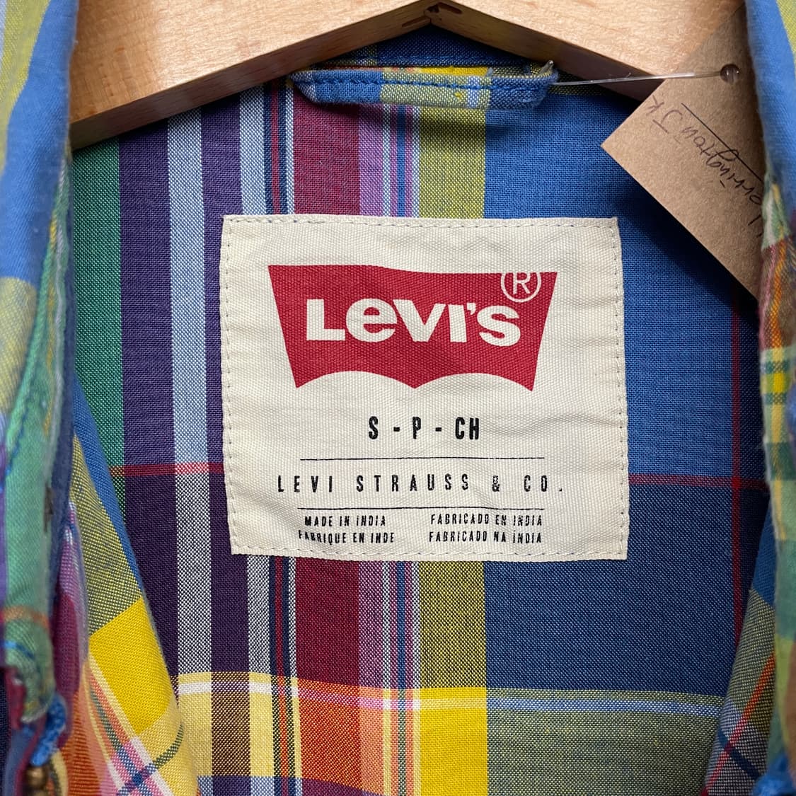 리바이스 마드라스 헤링턴 자켓 상품이미지3