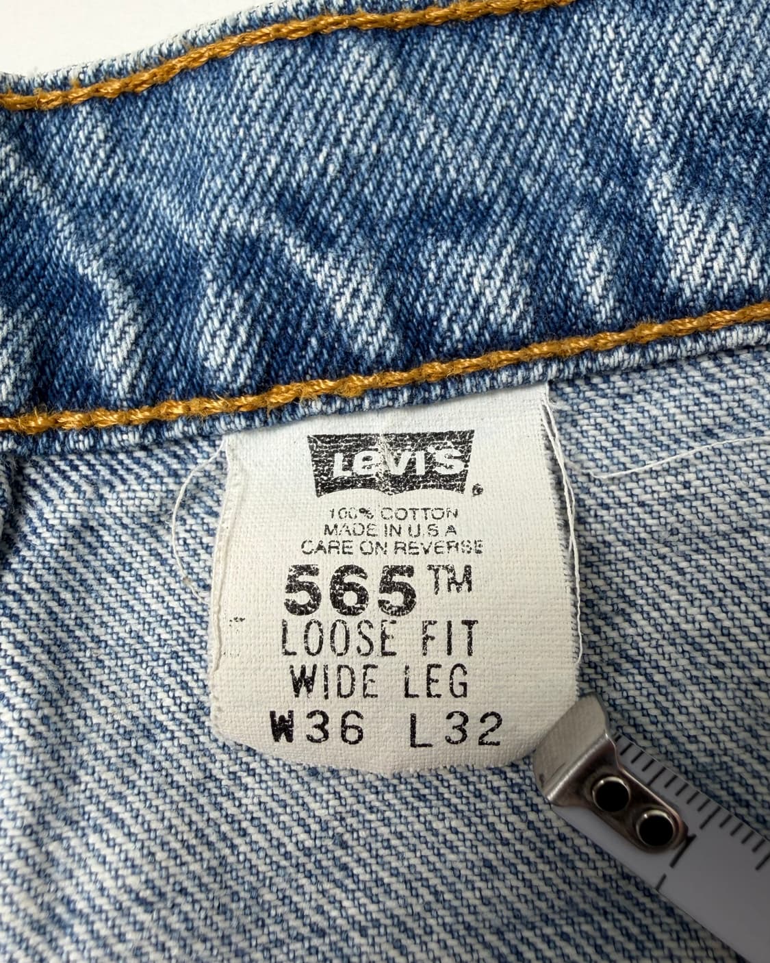 90s Levi's 565 Jeans (blue) 상품이미지3