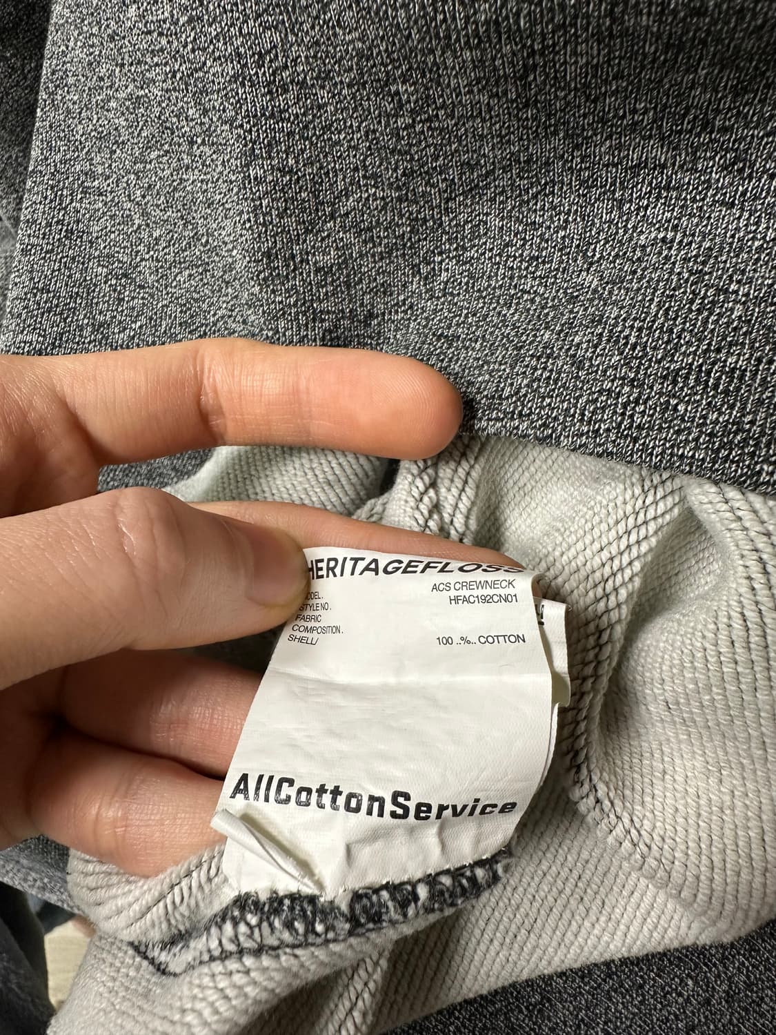 (S) 헤리티지플로스 ACS 크루넥  상품이미지3