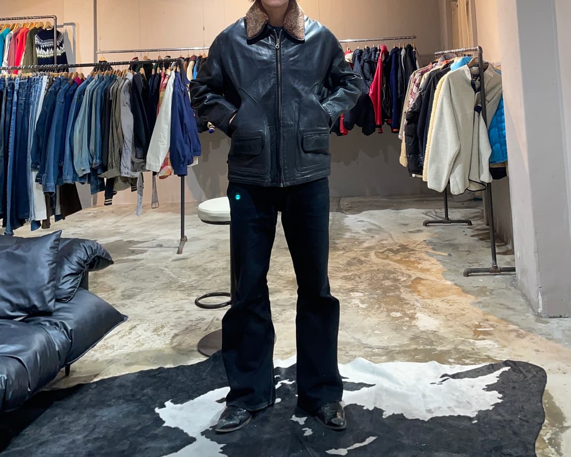 Made in Italy vintage lambskin leather j 상품이미지2