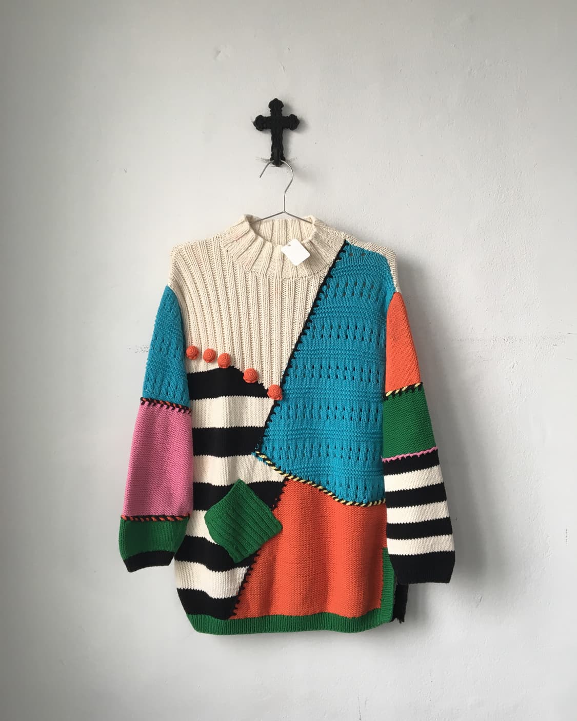 patch point knit 상품이미지2