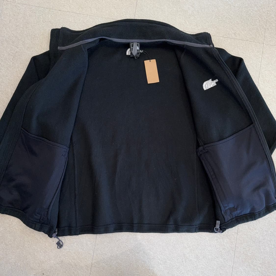 노스페이스 센터로고 플리스 자켓 상품이미지3