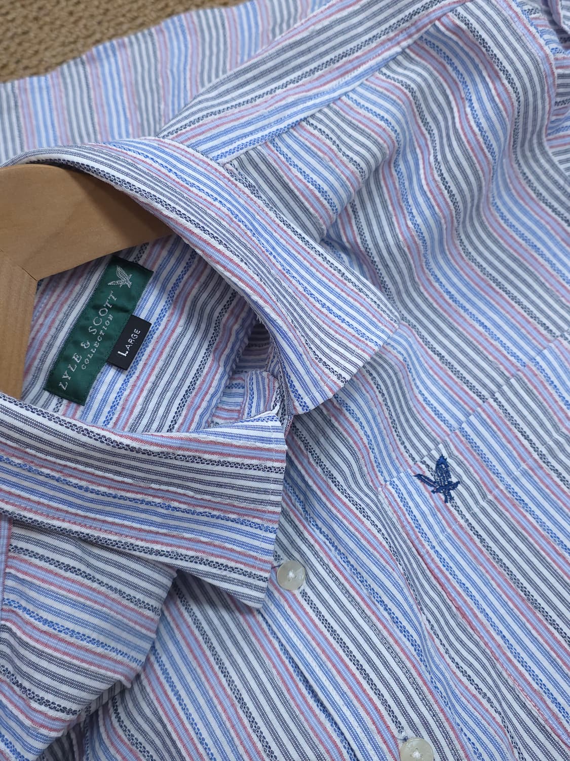 라일앤스콧 지지미 셔츠 상품이미지1