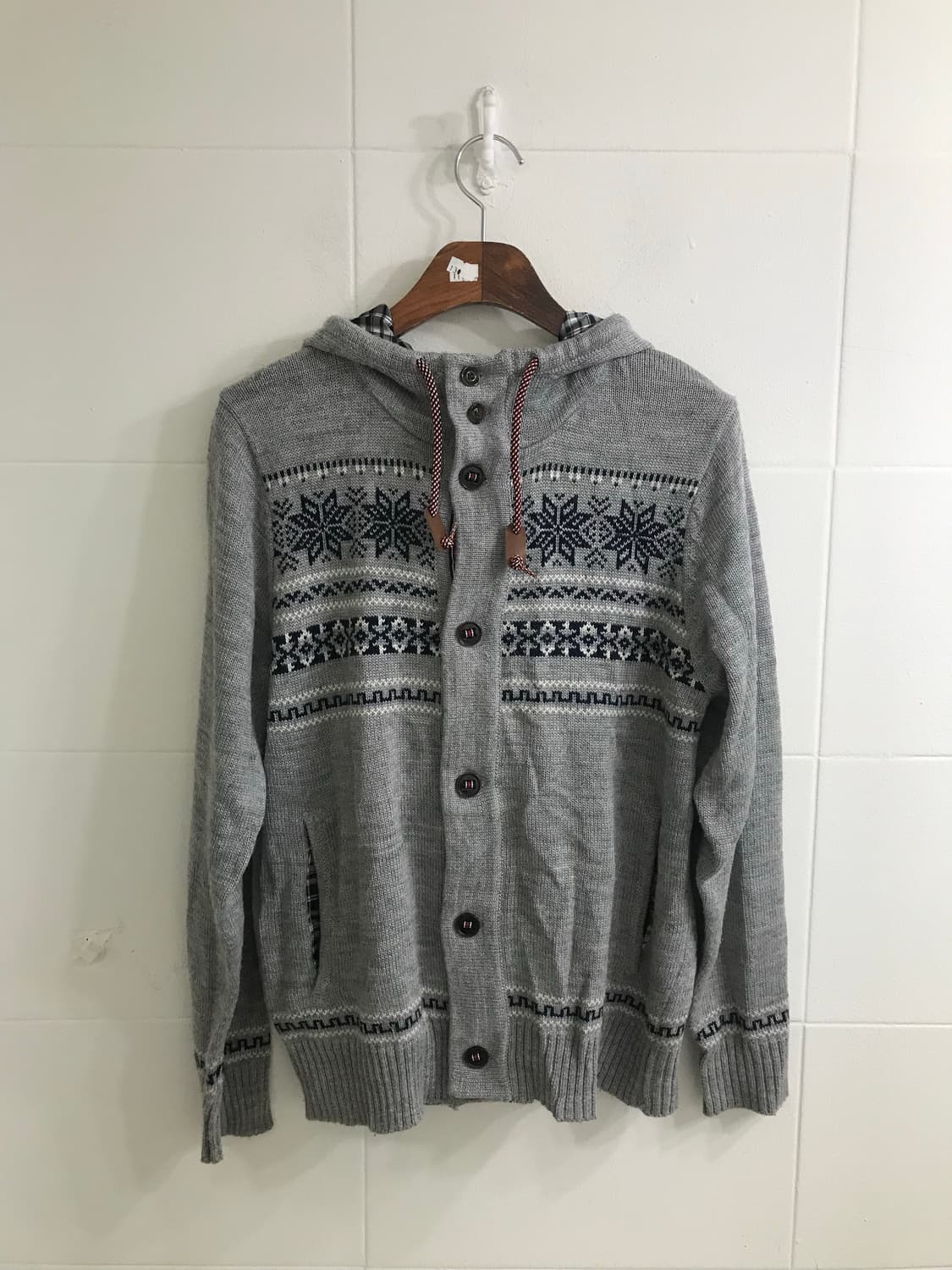 네이비 너드 니혼진 폭닥 투웨이 코디세트 상품이미지6