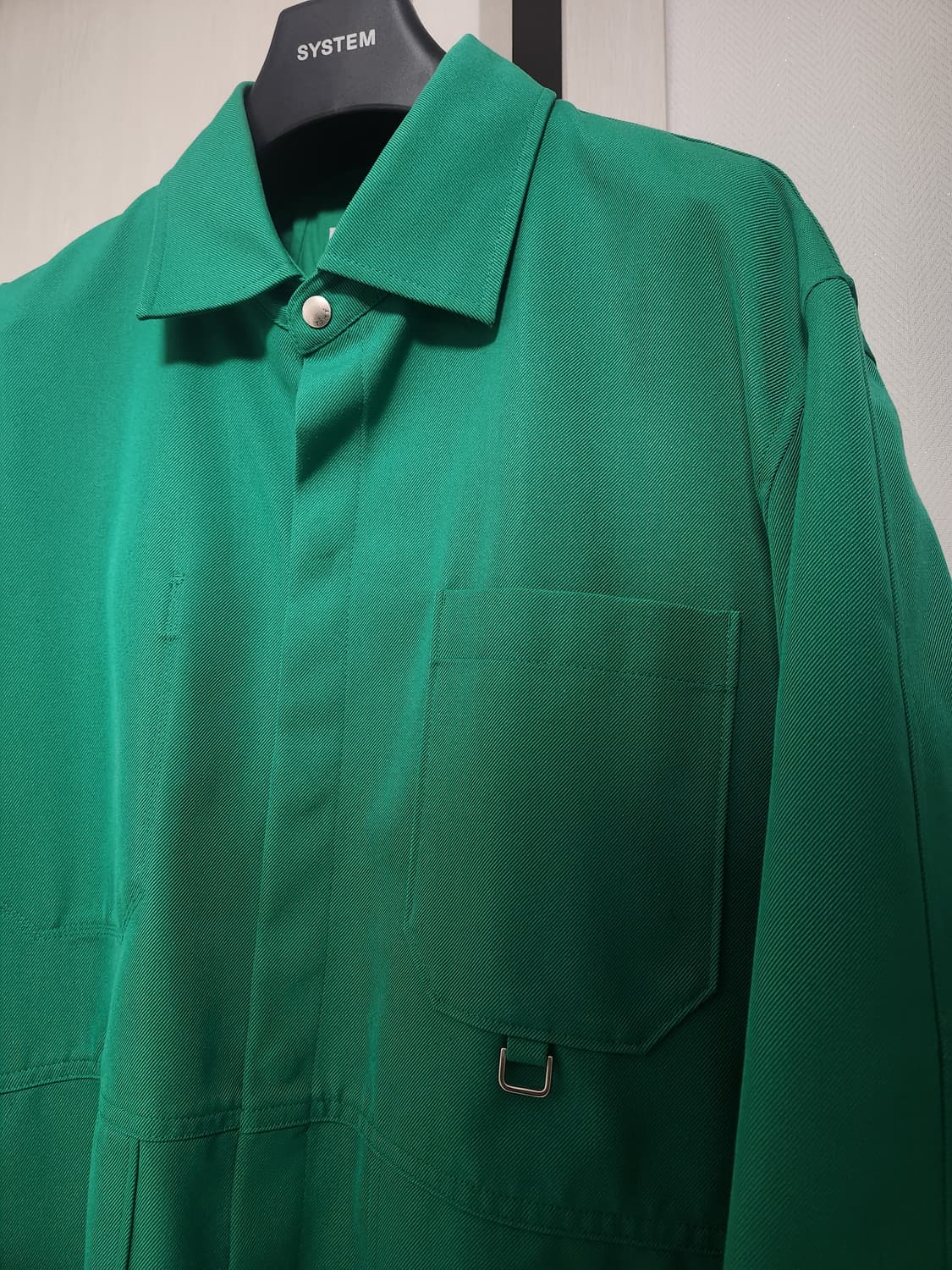 TIME HOMME 그린 셔츠 자켓 105 거의새상품급 상품이미지4