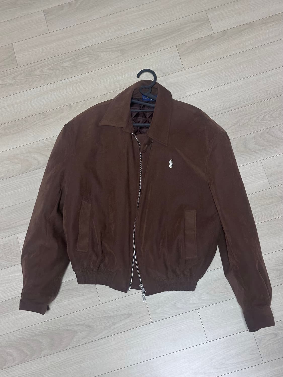 폴로 랄프로렌 브라운 스웨이드 자켓 상품이미지1