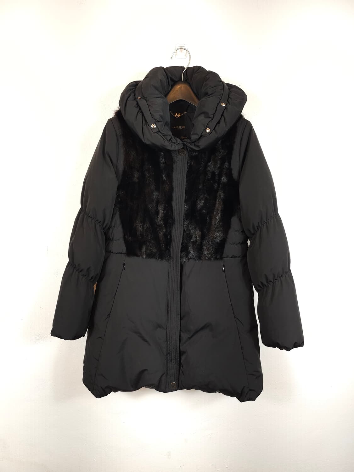 크로커다일 스폐셜 천연밍크 다운패딩 95-100 M 상품이미지10