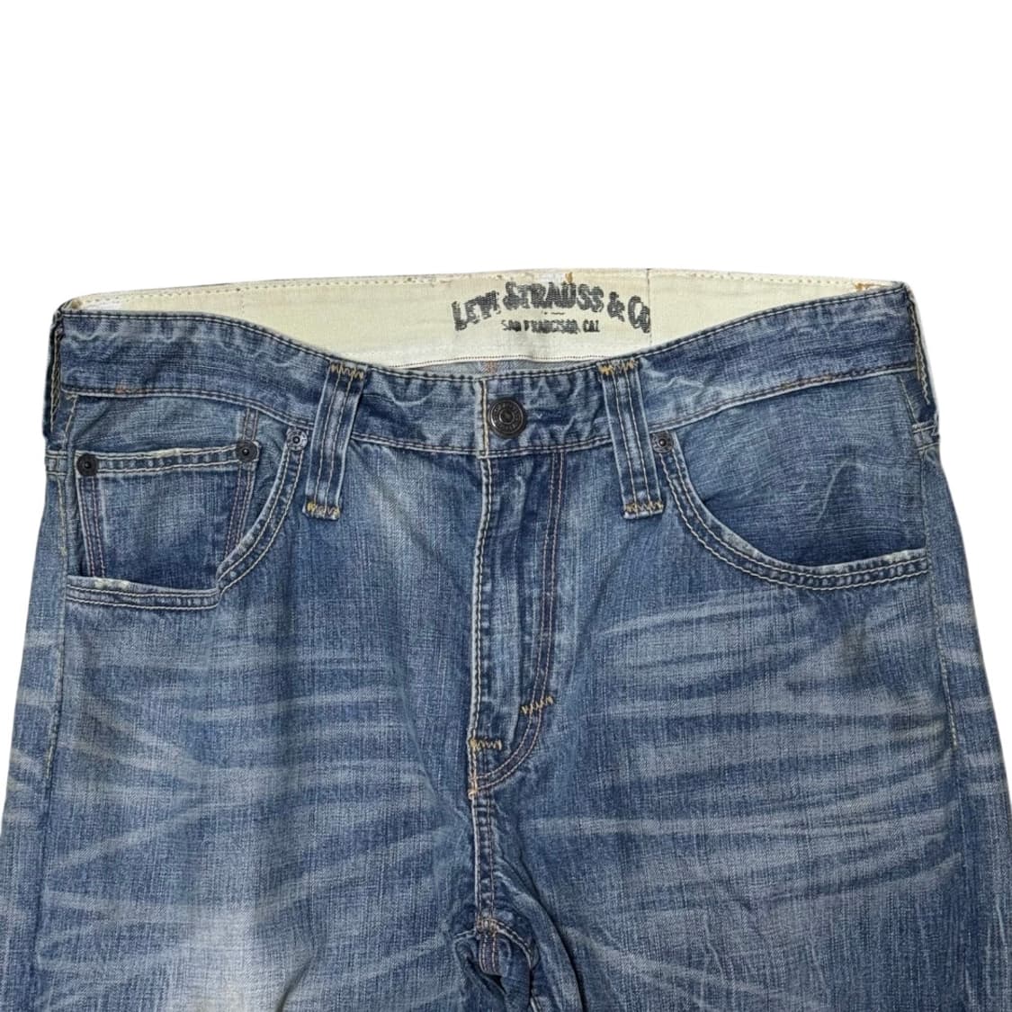 리바이스 504 워싱 데님팬츠 상품이미지5