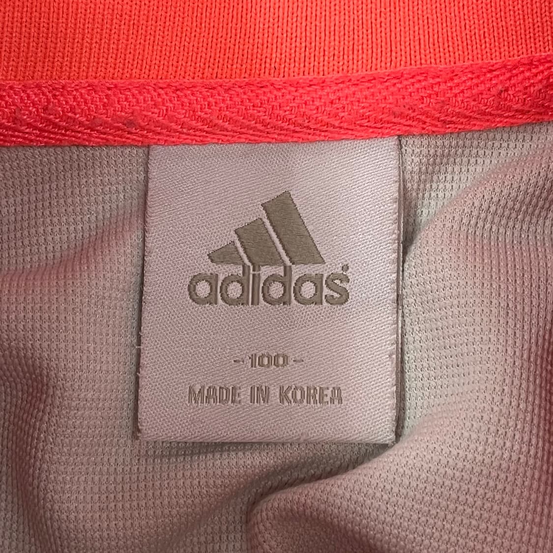 [정품/100] 아디다스 삼선 트랙탑 화이트 네이비 져지 b15 상품이미지5