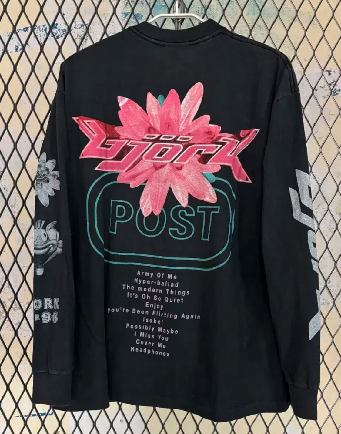 비요크 빈티지밴드티 상품이미지2