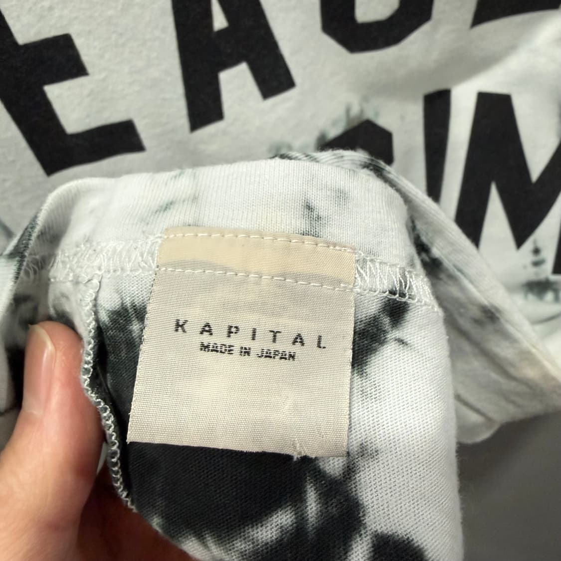 2 캐피탈 KAPITAL 타이다이 스마일 반팔 티셔츠 상품이미지5