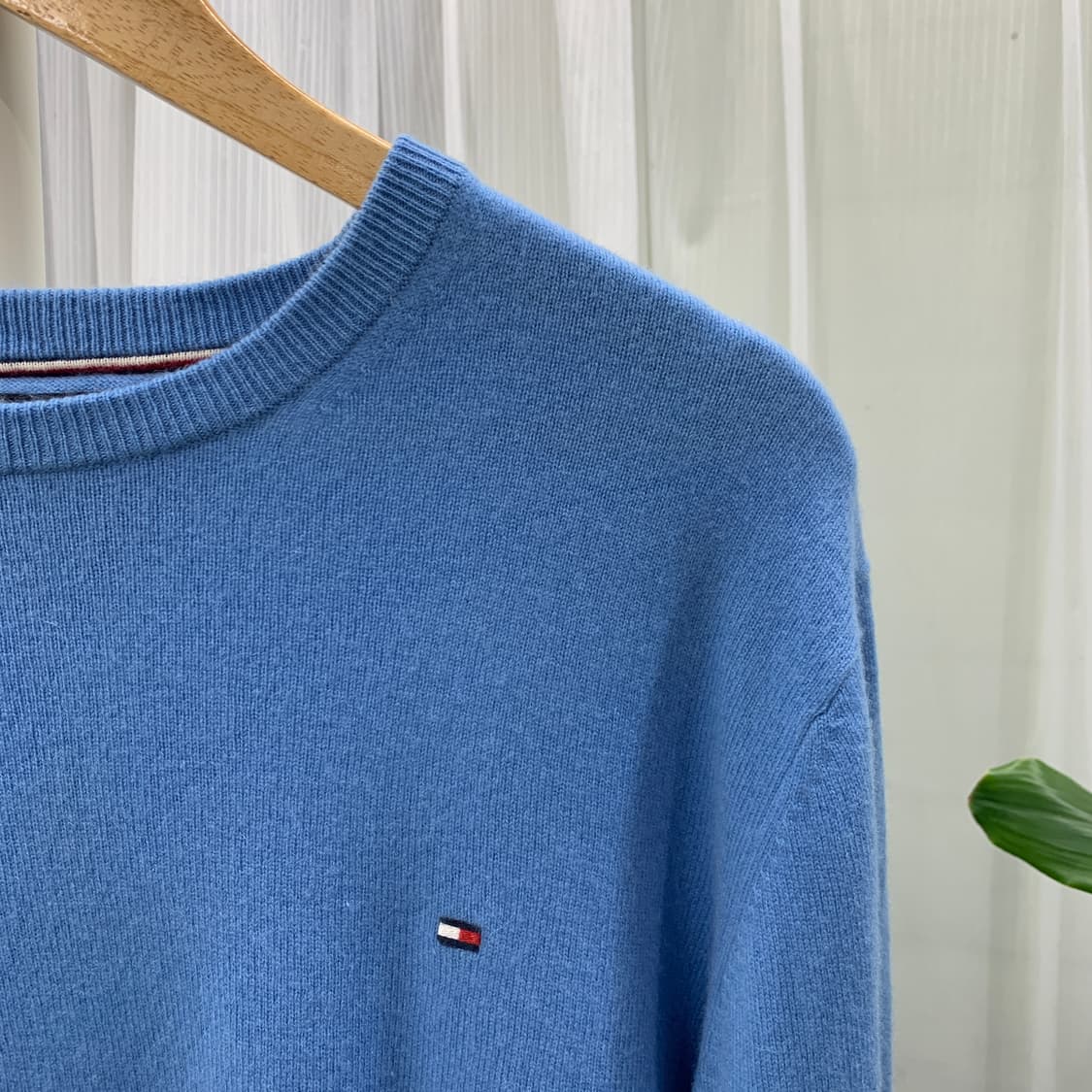 타미힐피거 울 캐시미어 라운드 니트 1759 상품이미지2