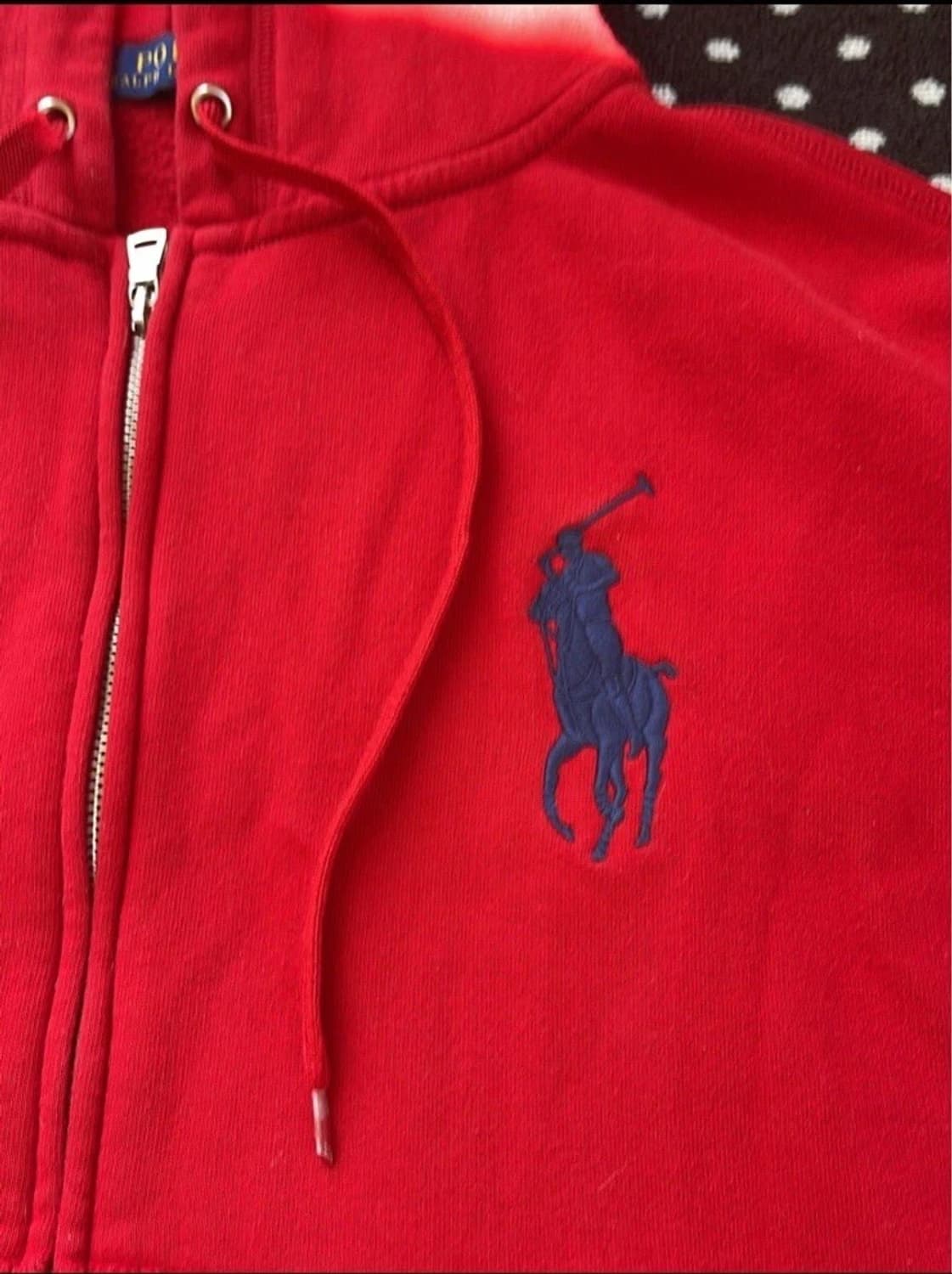 폴로 랄프 로렌 빅포니 하이-로우 후드 집업 상품이미지2