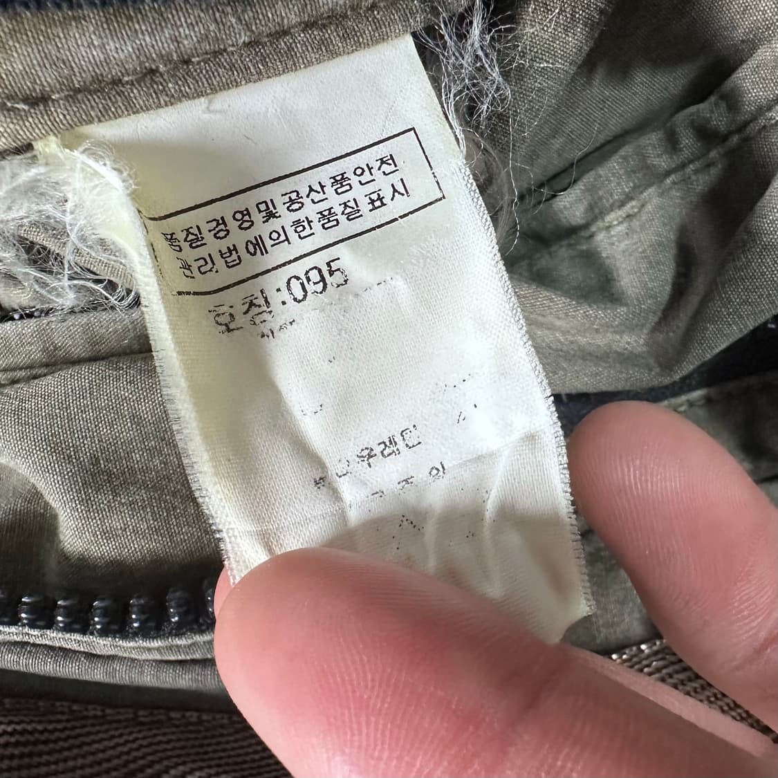 Cp컴퍼니 카키 페이딩 투포켓 자켓 상품이미지7