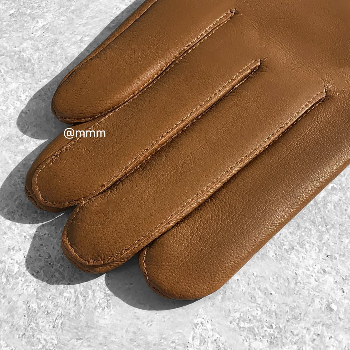 [Unisex] 램스킨 가죽 장갑 카멜 상품이미지5