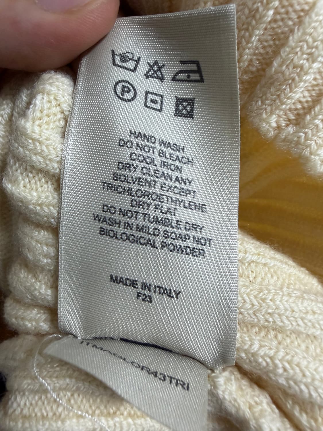 버버리 런던 메리노 울 집업 니트 가디건 상품이미지5