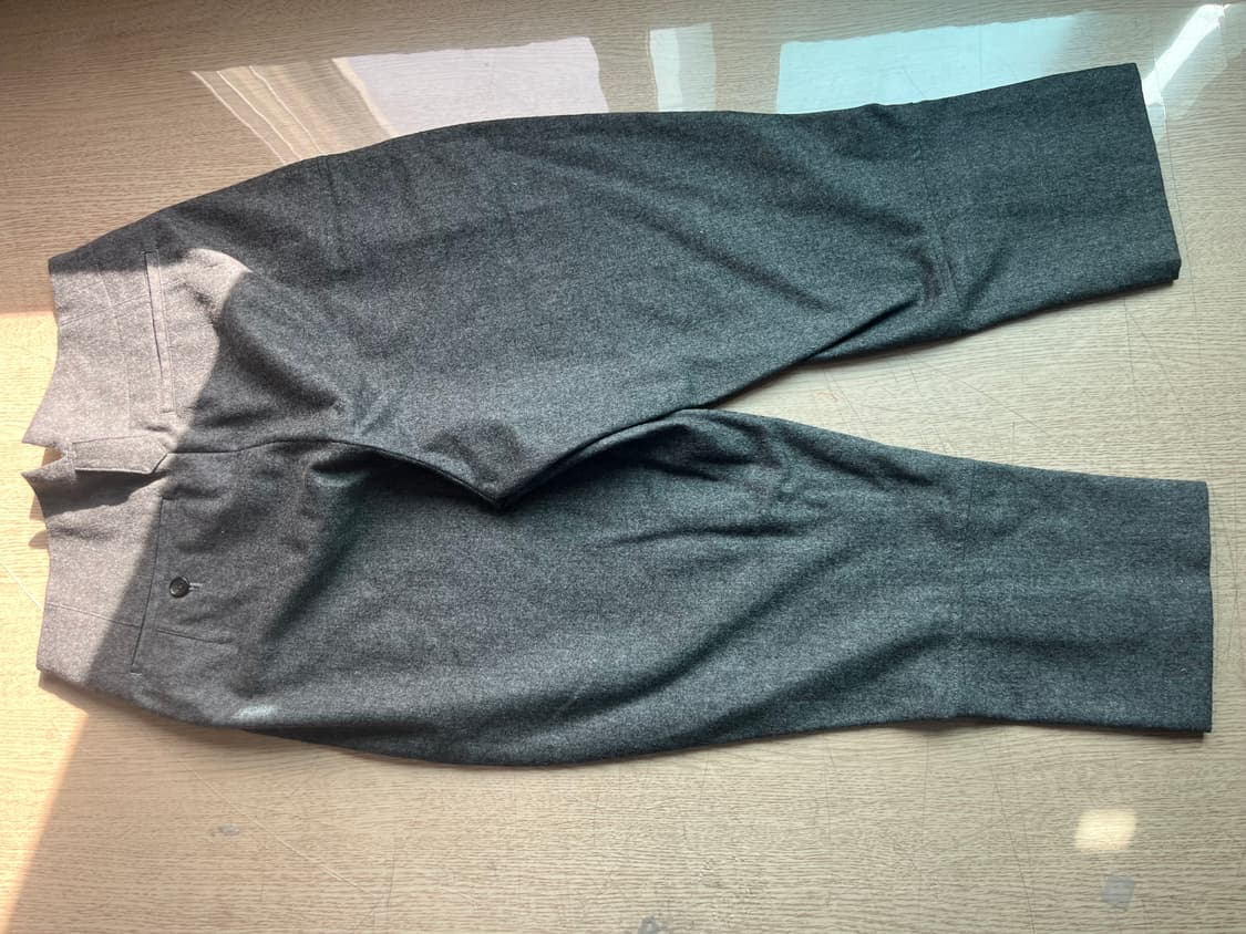 s 꼼데가르송 헴 포버튼 시그니처 팬츠 상품이미지5