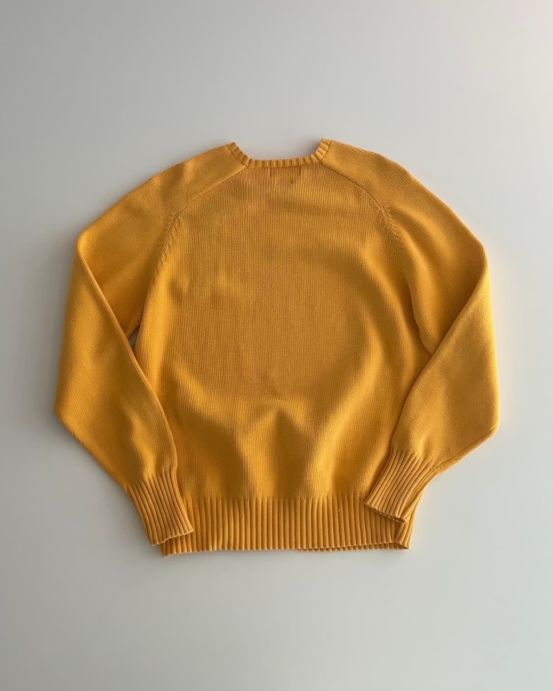 폴로 랄프로렌 옐로우 라운드넥 니트 100 상품이미지5