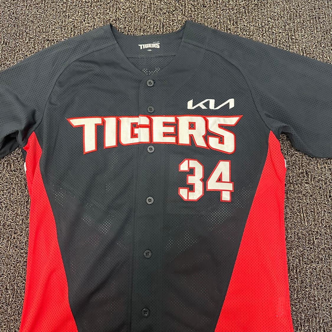 기아 타이거즈 야구 유니폼 져지 변하율 마킹 105(XL) 상품이미지2