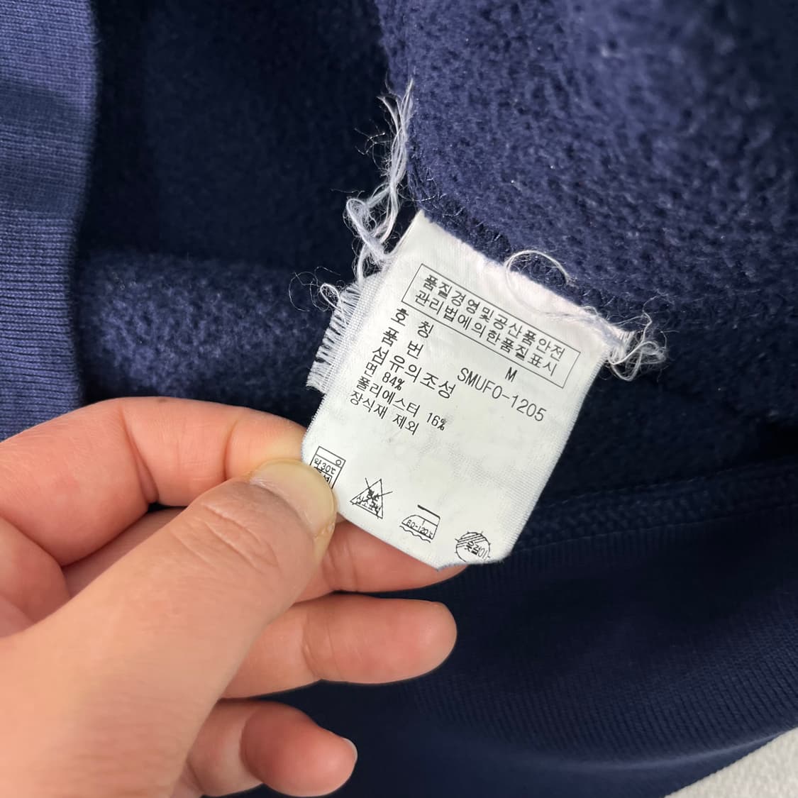 95 폴로랄프로렌 빅포니 네이비 3라인 후드티  상품이미지6