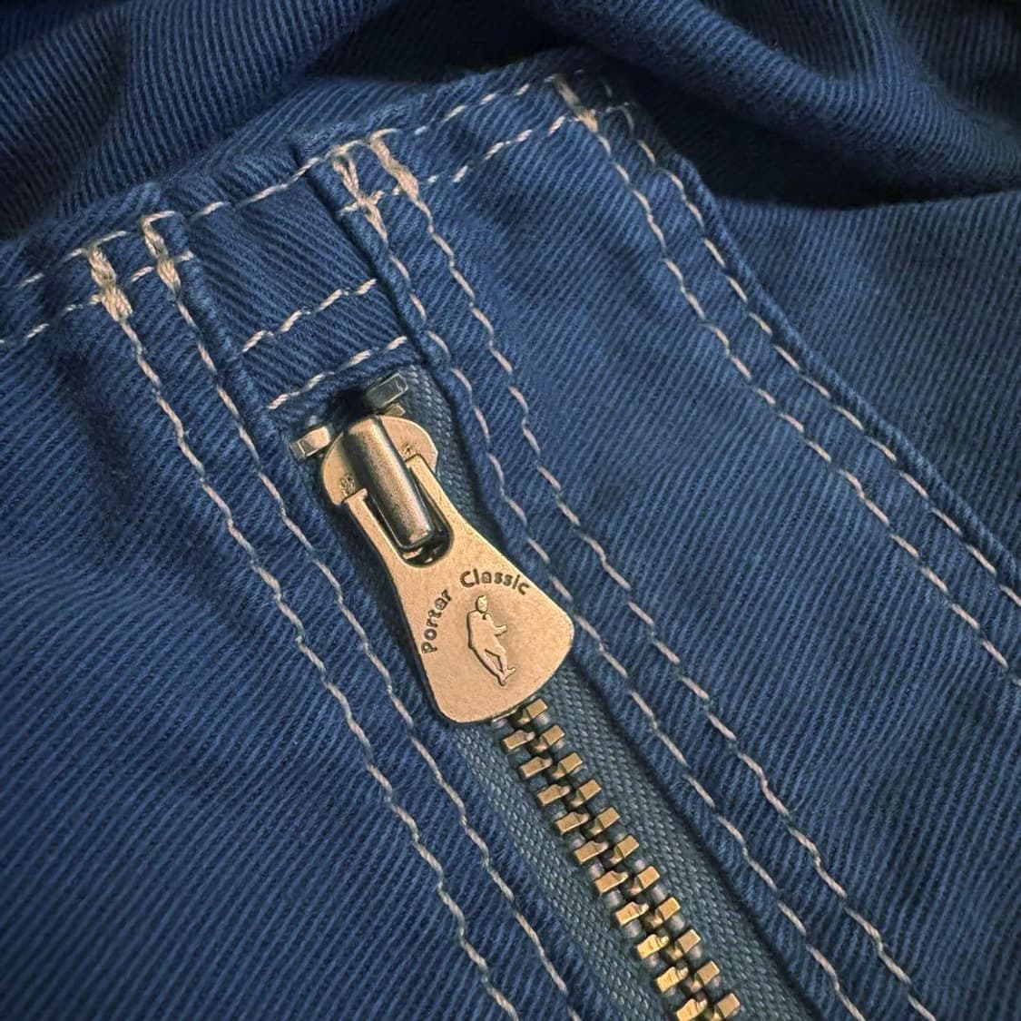 포터클래식 데님 스쿠모 레더 빈티지 토트백 상품이미지7