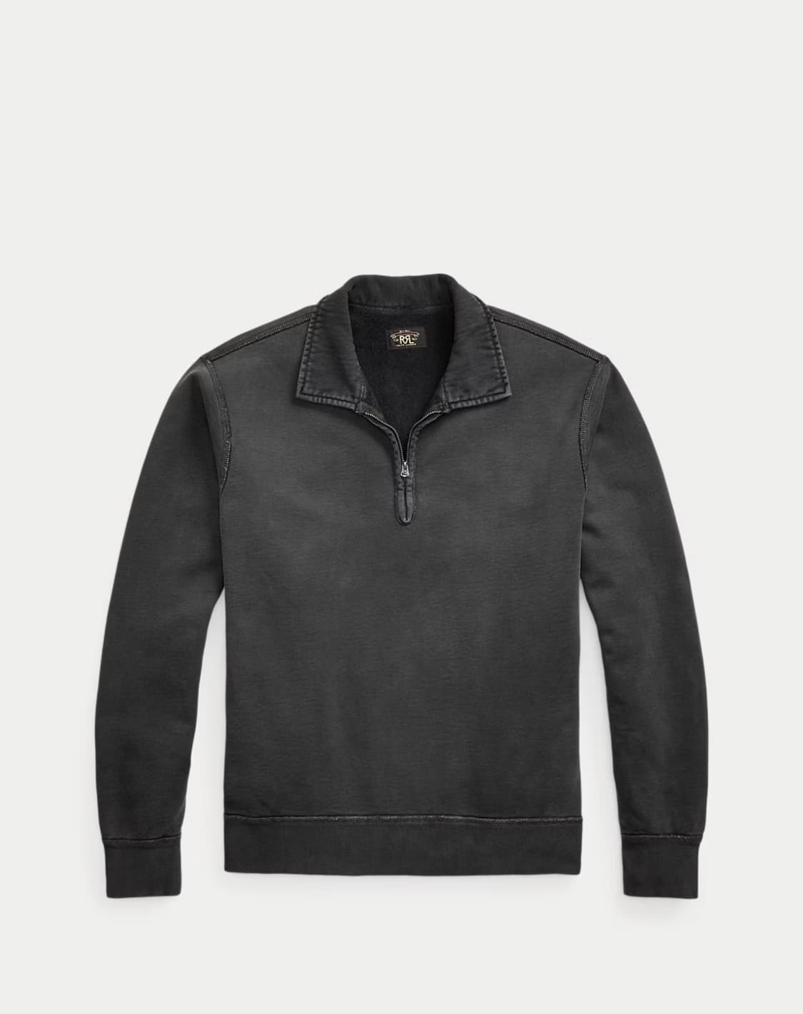 rrl 더블알엘 프렌치 테리 쿼터 지퍼 풀오버 상품이미지1