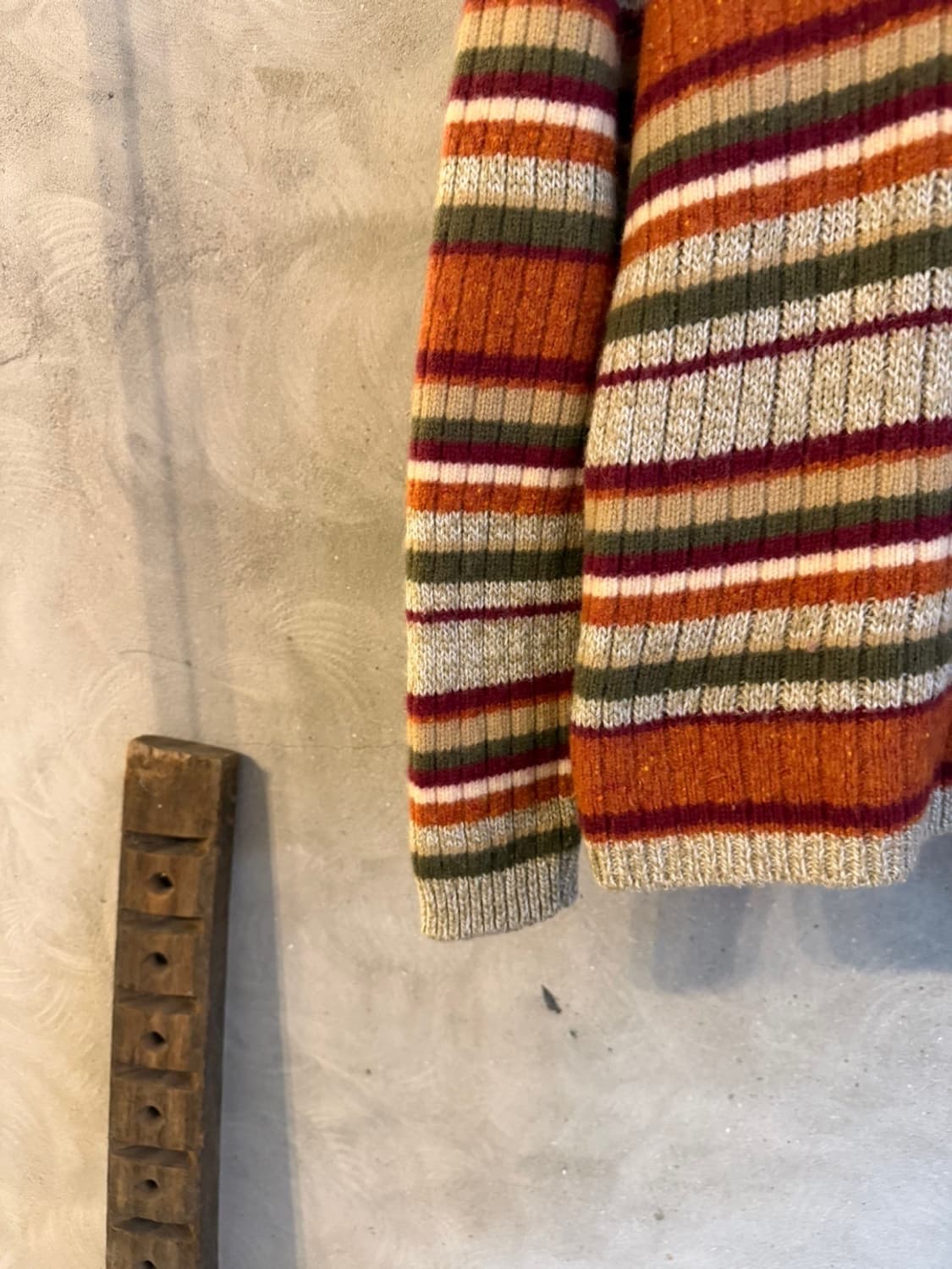 베네통 페어아일 니트 여성44-55 상품이미지5