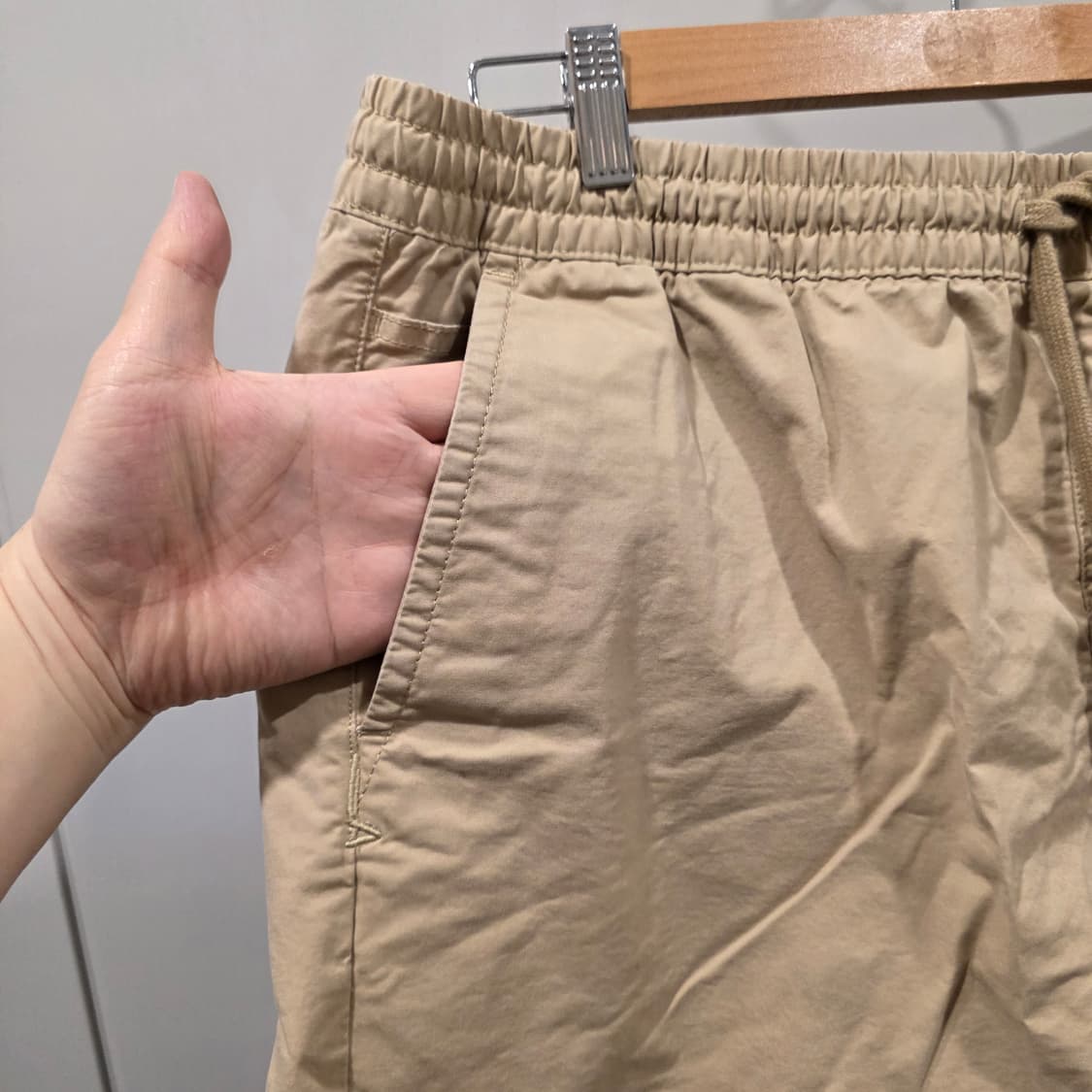 반스(Vans) 레인지 엘라스틱 쇼츠 베이지 상품이미지5