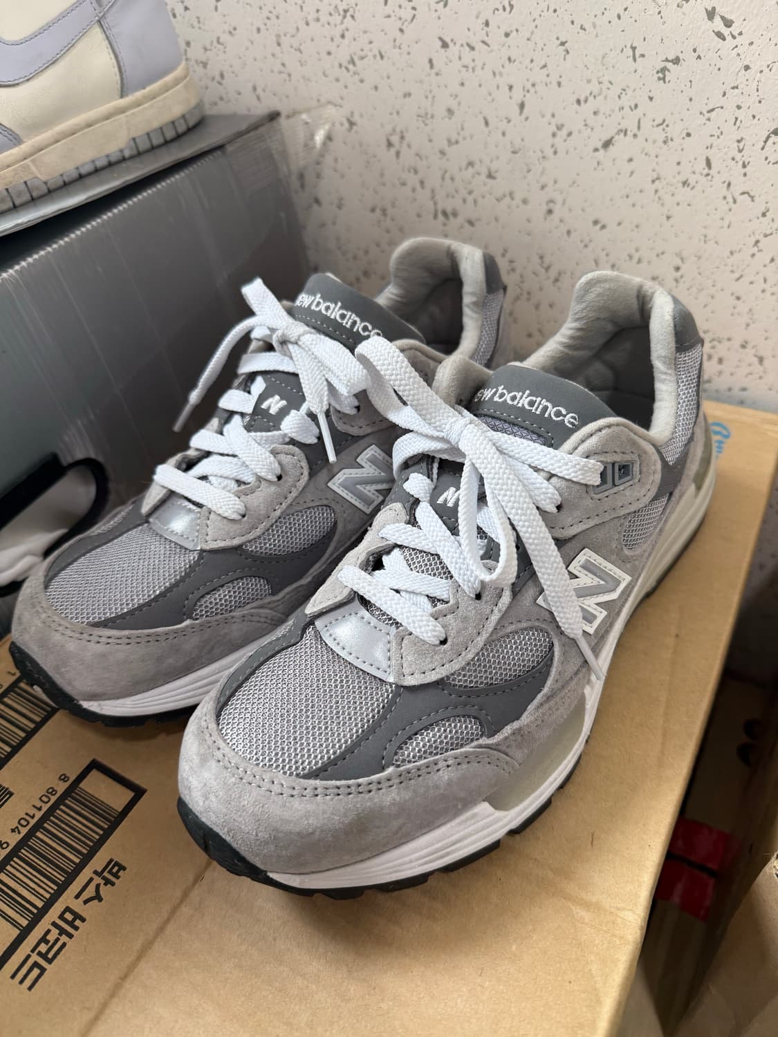 뉴발란스 992 그레이(240mm) 상품이미지1