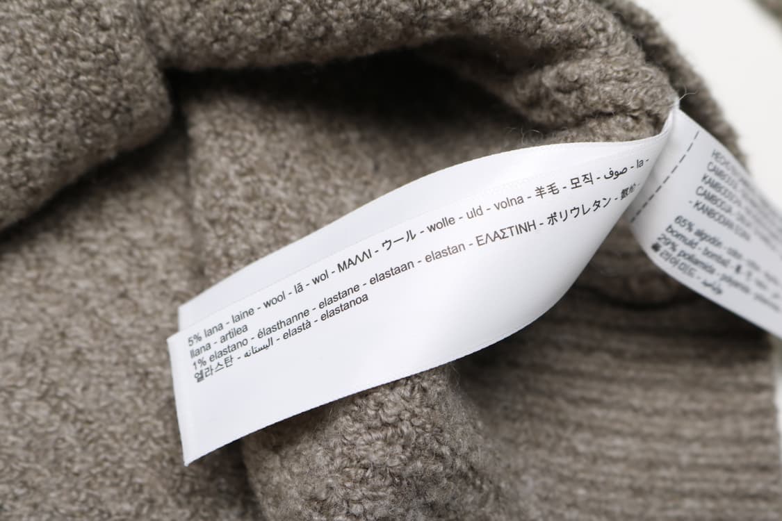 [L] 마시모두띠 코튼 울 카라 니트 상품이미지4