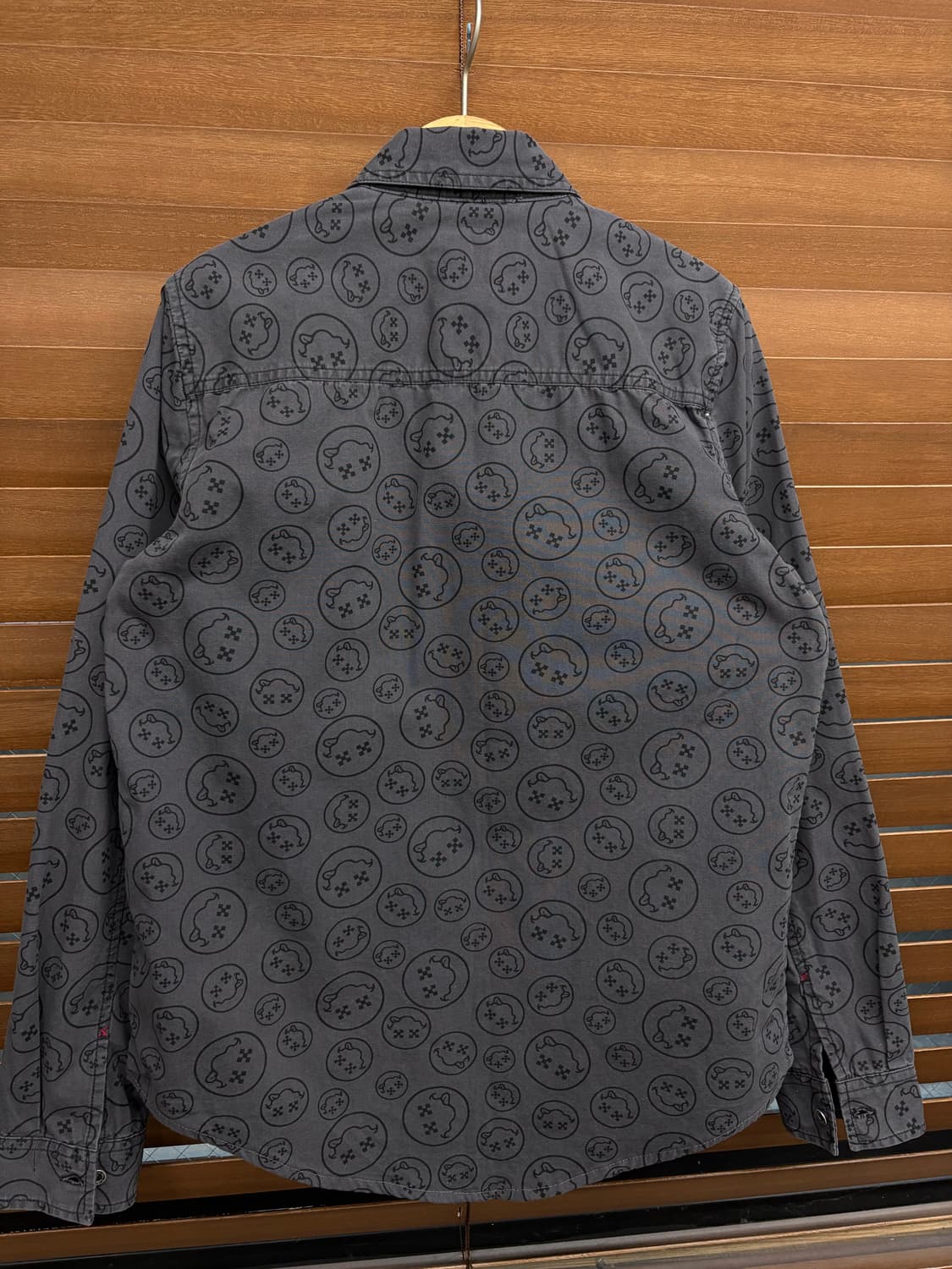 반스 스마일리 페이스 패턴 셔츠 상품이미지6