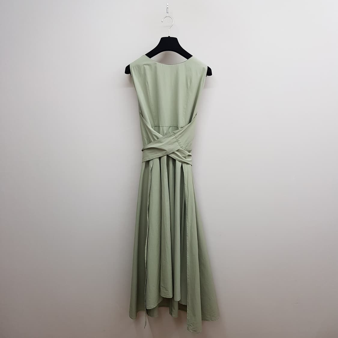 에리카 카발리니 이태리 코튼 플레어 롱 원피스 38사이즈 상품이미지4