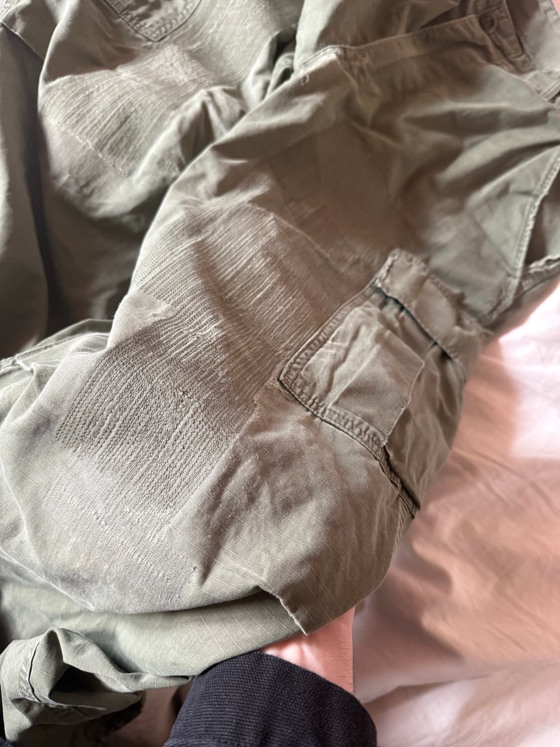 Vintage 1960s Vietnam War Era Distressed 상품이미지4