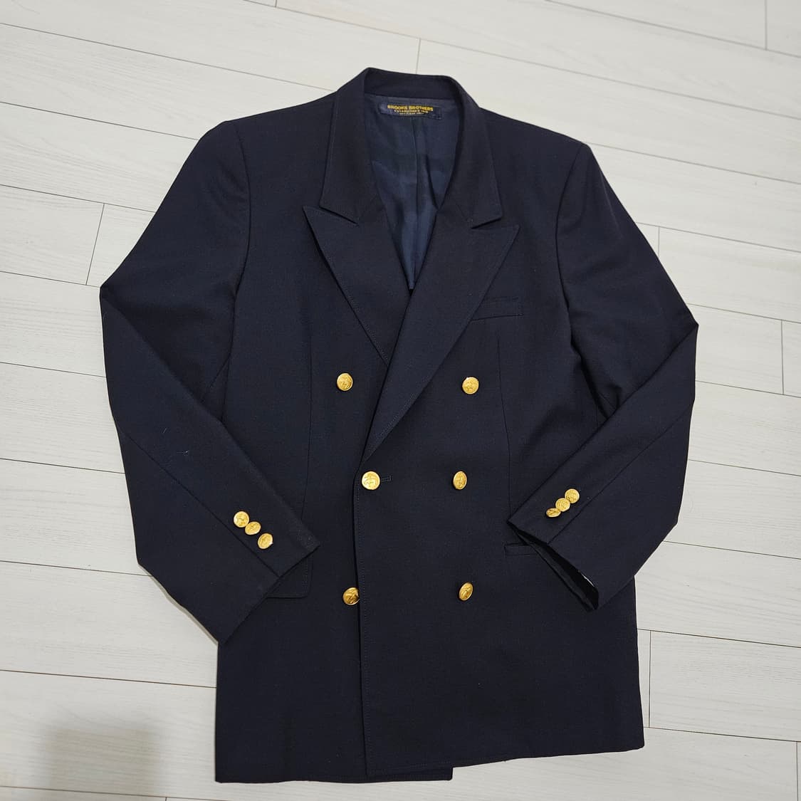 브룩스브라더스 네이비 더블 금장 상품이미지2